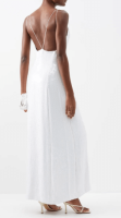 damsel reverse halter maxi dress oyster Damsel Reverse Halter Maxi Dress Oyster