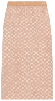 GUCCI Gg Canvas ALine Skirt  Cruise Fashion
