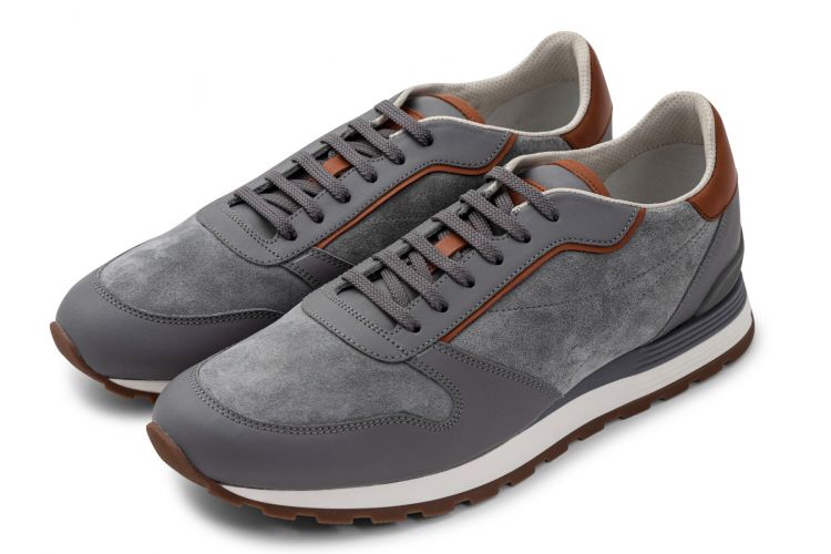 BRUNELLO CUCINELLI - low-top panelled sneakers