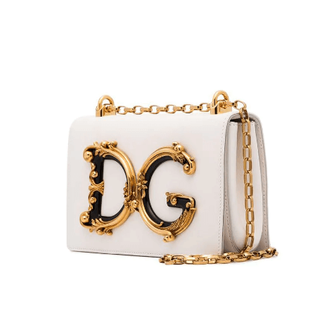 Baroque DG logo shoulder bag