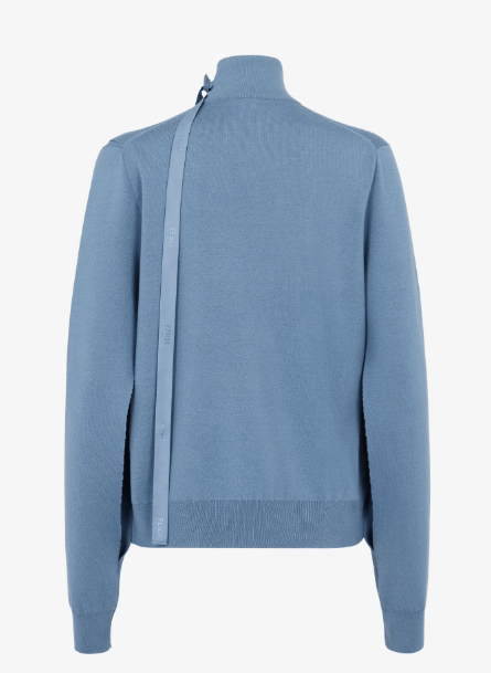 【関税&送料込】Fendi Powder Blue Wool Blend Pant Fendi Powder Blue Wool Blend Pant (FENDI/パンツ) POWDER BLUE