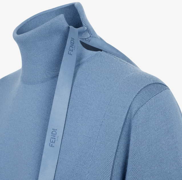 logo-detail wool sweater