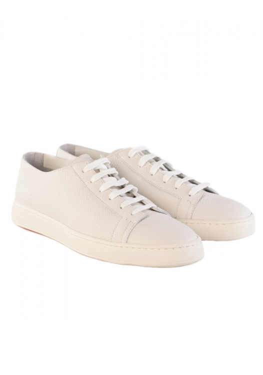 SANTONI - mid-top lace-up sneakers